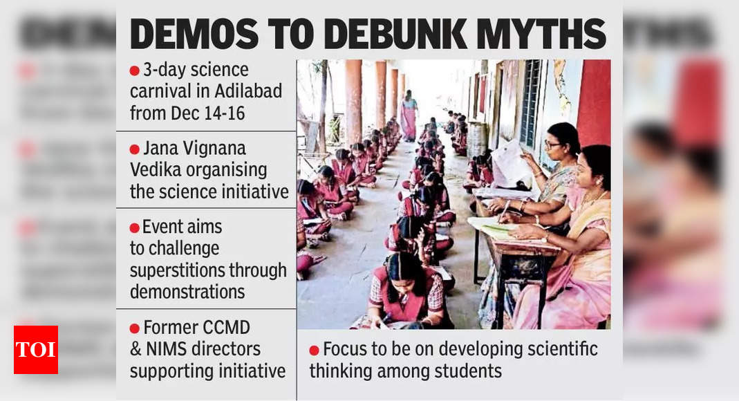 Hyderabad Hosts Unique Science Initiative: 'Street Science Carnival' in Adilabad