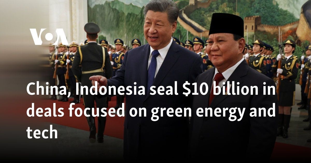 Indonesia and China Ink $10 Billion in Deals at Beijing Forum