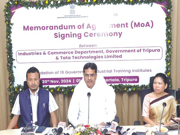 Agartala: Tripura Government Partners Tata Technologies to Modernize ITIs