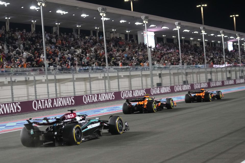 Norris Defies Team Orders, Verstappen Loses Qatar Pole to Russell