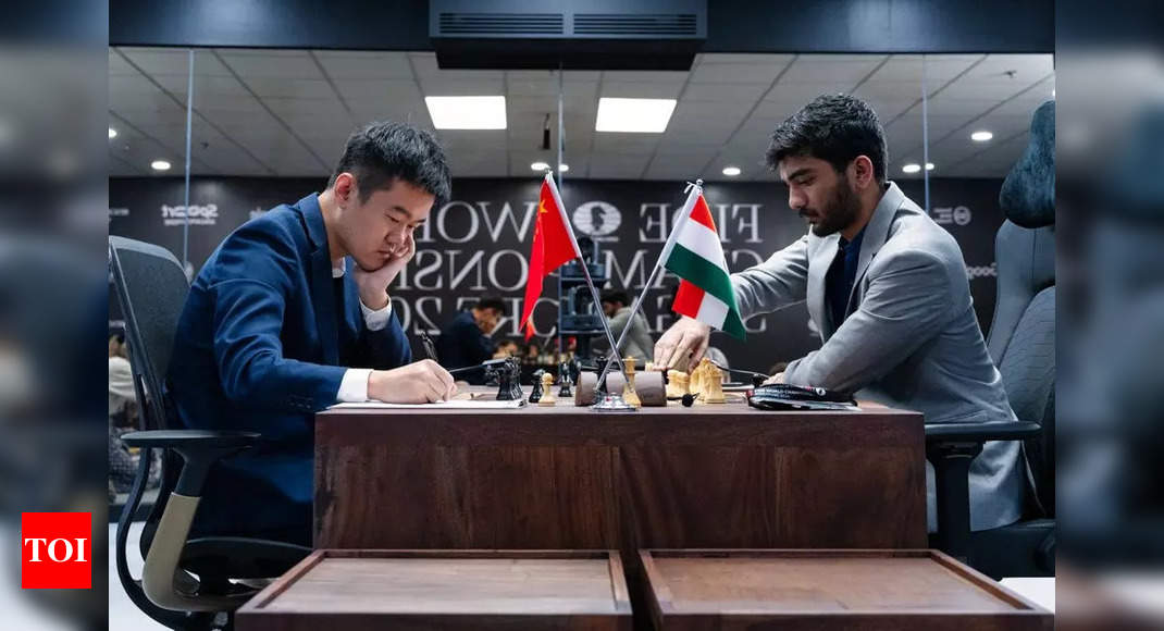 D Gukesh and Ding Liren Draw in World Chess Championship