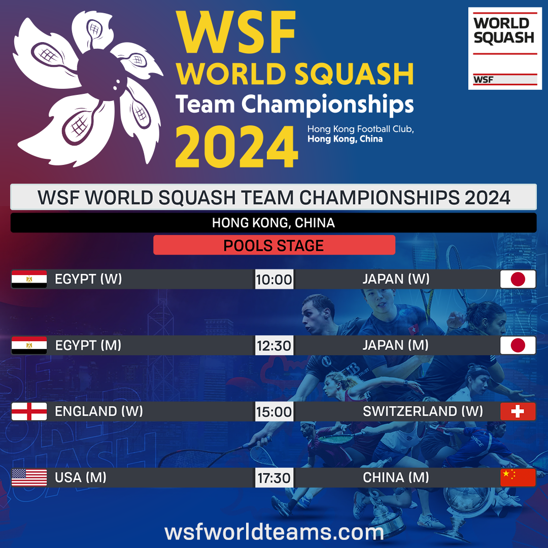 WSF World Squash Team Championships Enters Nail-Biting Final Stages