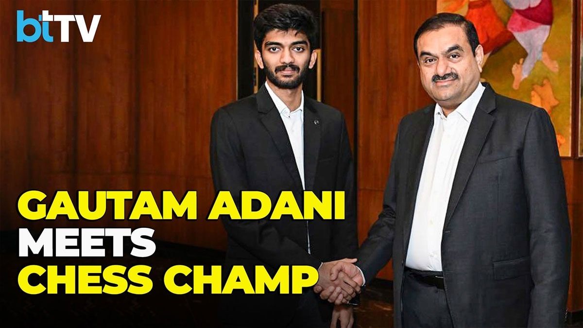 Adani Group Chairman Praises Young World Chess Champion D. Gukesh