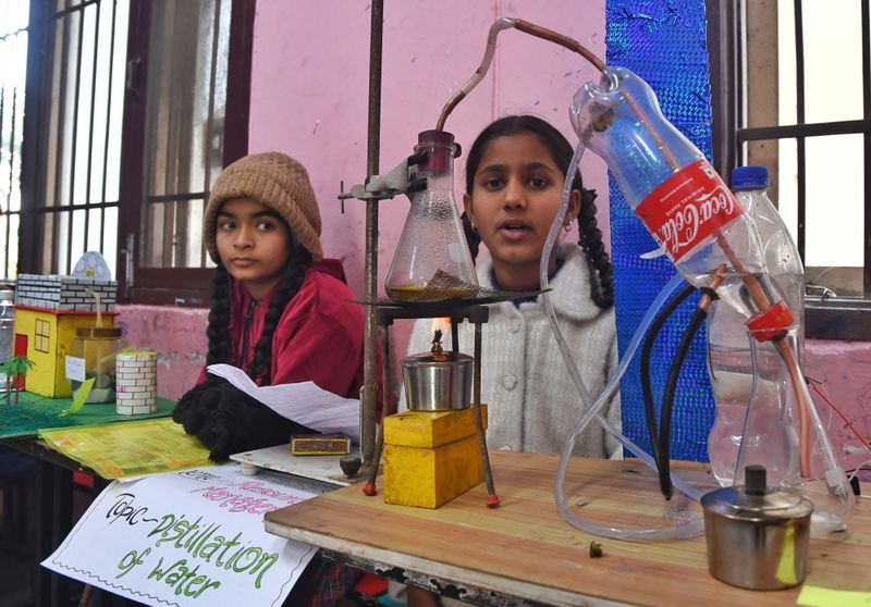 District-Level Science Exhibition for Students Emphasizes Sustainable Future