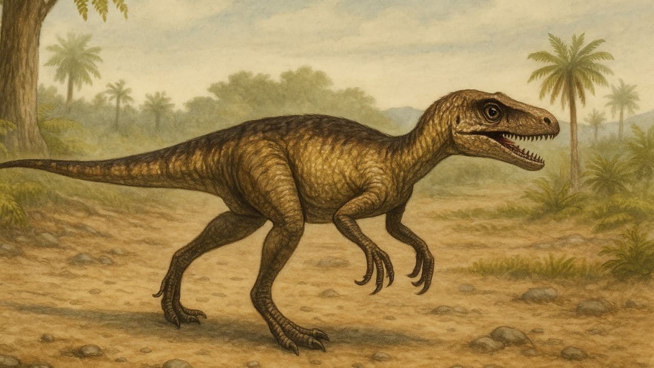 Ancient Indian Fossil Reveal: Meet Maleriraptor kuttyi, a Small Carnivorous Dinosaur that Survived Mass Extinction