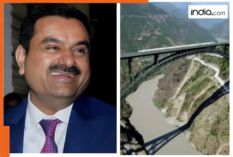 Adani Group’s Cement Companies Power World's Highest Railway Bridge Over Chenab River
