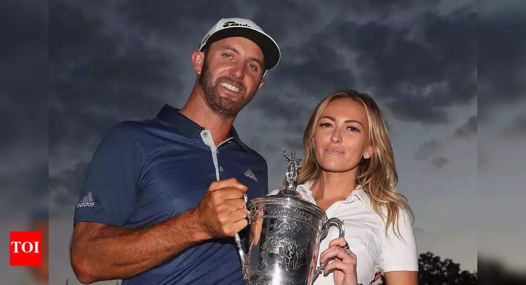 Controversial Camera Angles Spark Outrage During Paulina Gretzky’s Appearance at Historic Major Win