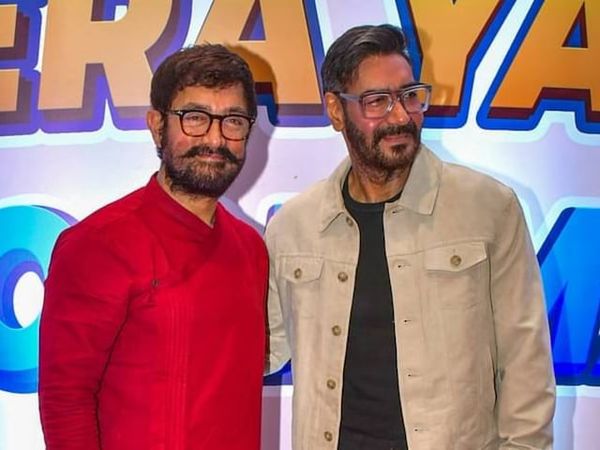 Ajay Devgn Saves Aamir Khan from Chimpanzee Attack on 'Ishq' Set