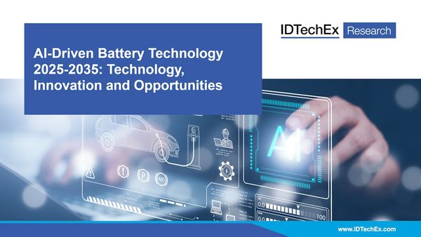 "AI Revolution to Disrupt Battery Industry: Key Insights from New Report by IDTechEx"