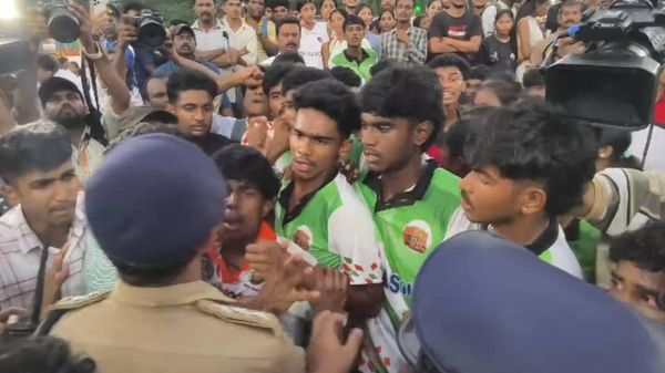 Clash at Kerala State School Sports Meet Leaves Ministers Unhurt`