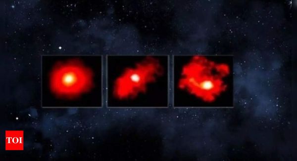 Red Monster Galaxies Captured by James Webb Space Telescope Raise New Questions About Galaxy Growth Speed