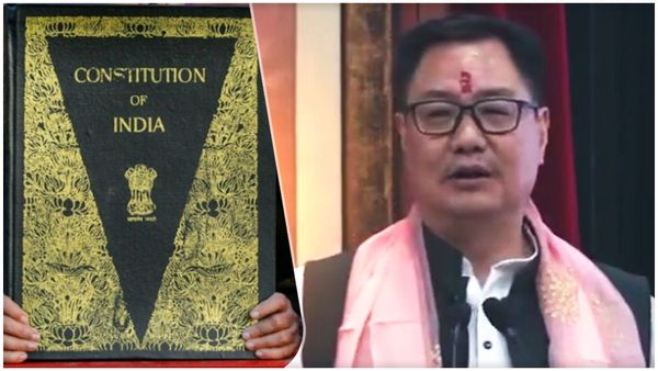 Union Minister Kiren Rijiju Stresses Importance of Understanding India's Constitution