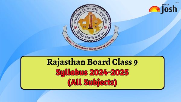 RAJasthan Board Releases Comprehensive RBSE Class 9 Syllabus 2024-2025 for Upcoming Exams