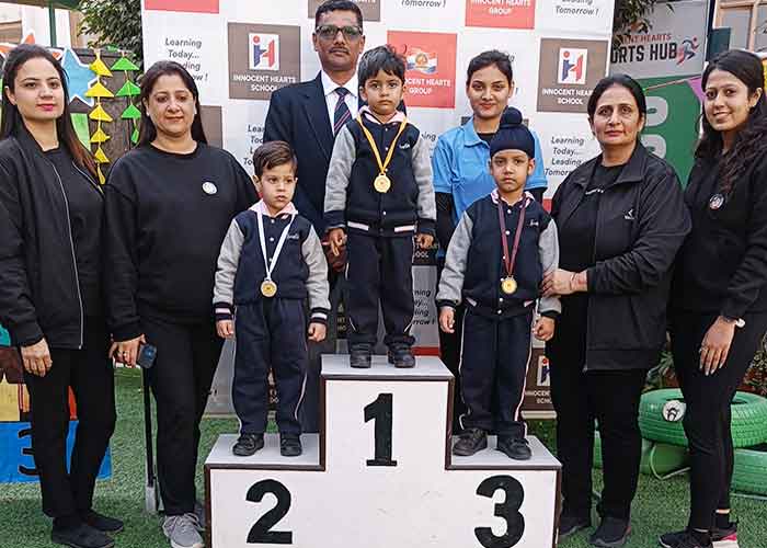 Annual Sports Day at Innocent Hearts: Promoting Physical Fitness and Teamwork Among Students