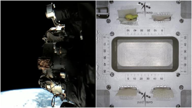 ISRO Releases Stunning Footage of Chaser Satellite Capturing 'Space Selfie' with Earth from 400km Altitude