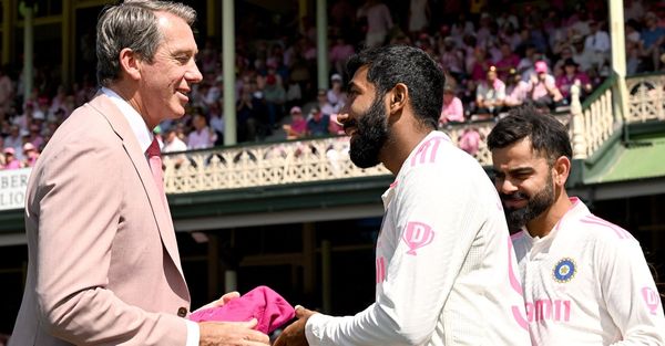CRICKET WORLD COMES TOGETHER FOR BREAST CANCER AWARENESS IN PINK TEST