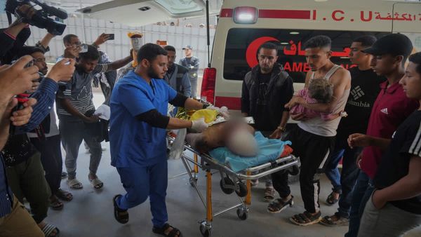Palestinian Children Beg for Food as Israeli Blockade Takes Toll on Gaza's Hospitals