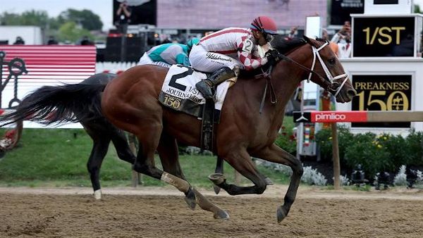 Journalism Upsets Favorite to Win Exciting 2025 Preakness Stakes