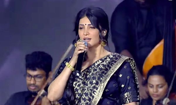 Shruti Haasan Steals the Show with Her Magical Performance in Thug Life Audio Launch Event