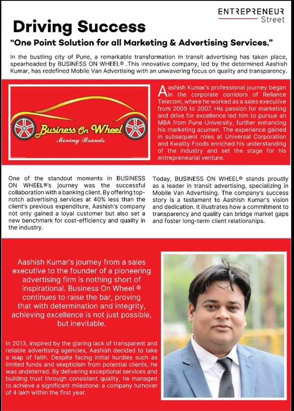 Business On Wheel Revolutionizes Outdoor Advertising